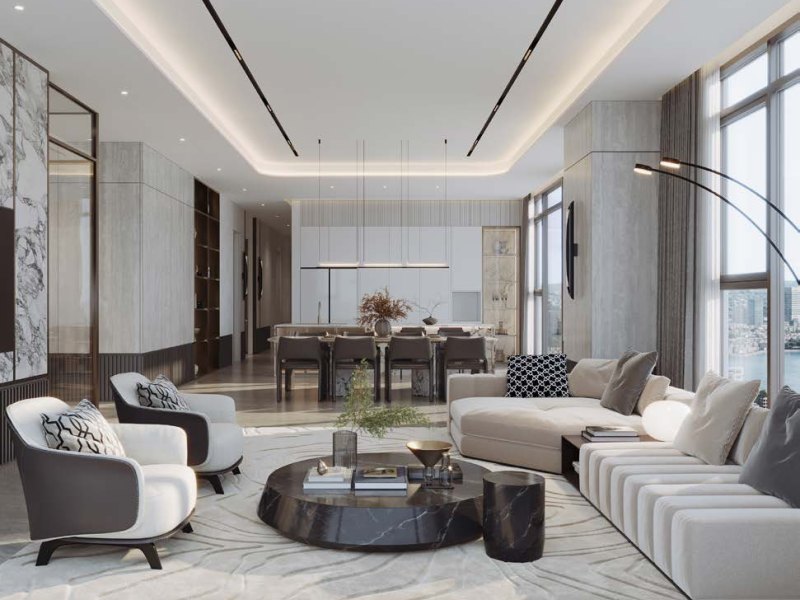 Concept nội thất Sang trọng tối giản – căn hộ Penthouse · PENT CA – Starlake The Prime K8CT1, Tây Hồ Tây